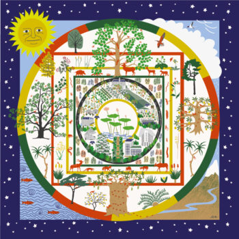 Earth Mindfulness Mandala