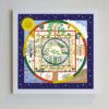 Earth Mindfulness Mandala Print