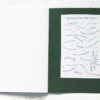 A5 notebook back cover organic garden information