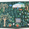 Garden A5 notebook full cover illustration